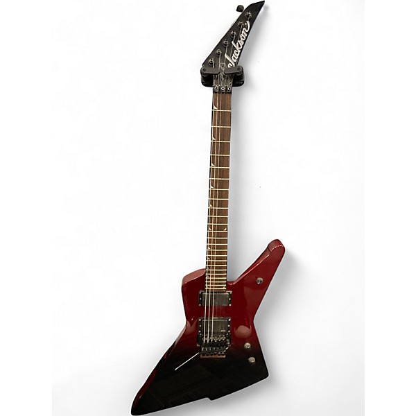 Used Jackson Pro Series Phil Demmel Fury Red Tide Fade Solid Body Electric Guitar