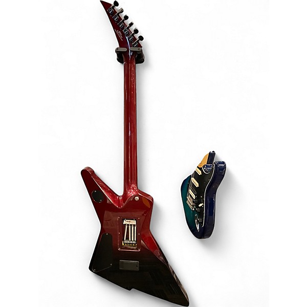 Used Jackson Pro Series Phil Demmel Fury Red Tide Fade Solid Body Electric Guitar