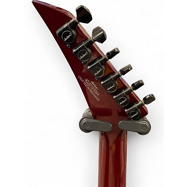 Used Jackson Pro Series Phil Demmel Fury Red Tide Fade Solid Body Electric Guitar