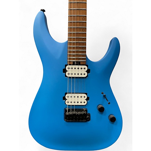 Used Schecter Guitar Research AM-6 TREM ROYAL SAPPHIRE Solid Body Electric Guitar