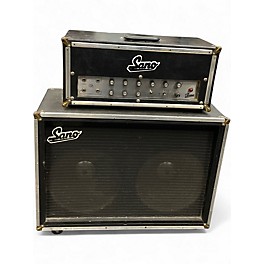 Vintage 1965 Sano Stereo Head/Cab Combo 2x12 Tube Guitar Combo Amp