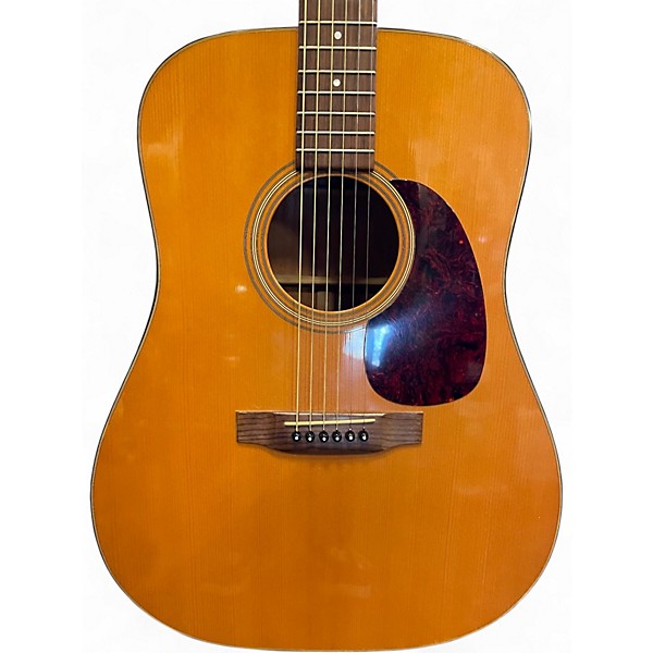 Vintage 1980s Martin D-25K Natural Acoustic Guitar