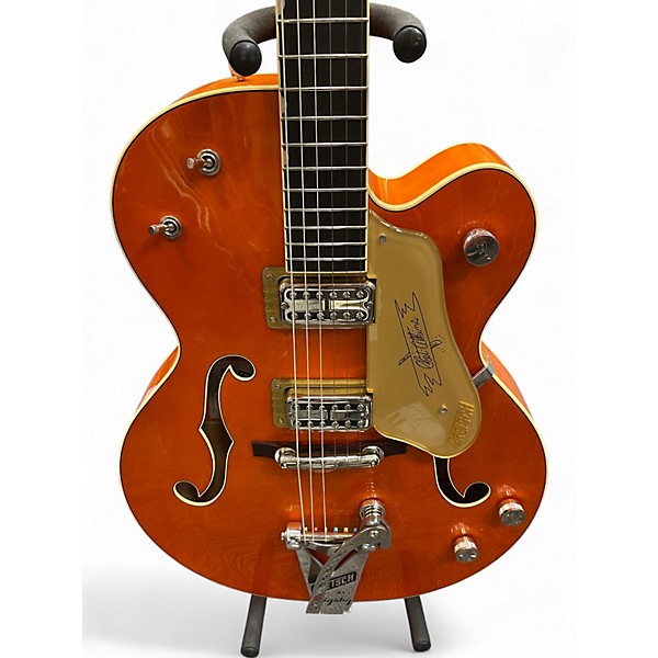 Used Gretsch Guitars G6120T-59VS  Vintage Orange Stain Hollow Body Electric Guitar