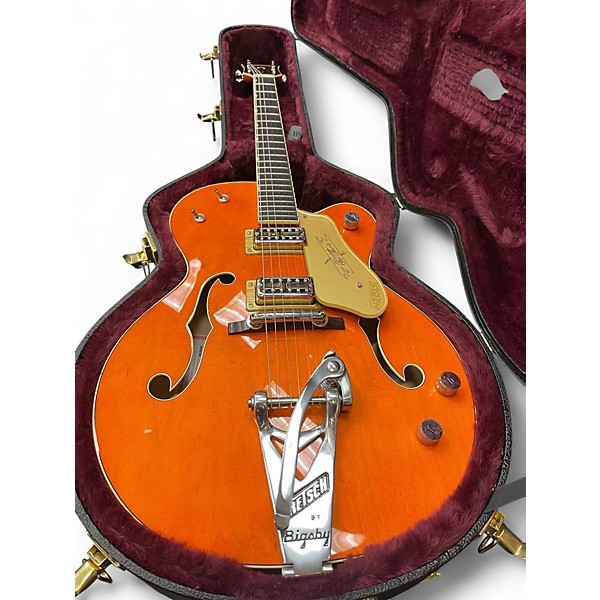 Used Gretsch Guitars G6120T-59VS  Vintage Orange Stain Hollow Body Electric Guitar
