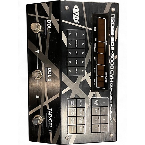Used BOSS SDE-3000 EVH Effect Pedal