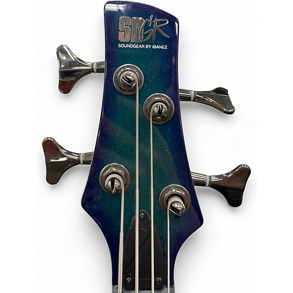 Used Ibanez SR370 Lake Placid Blue Electric Bass Guitar