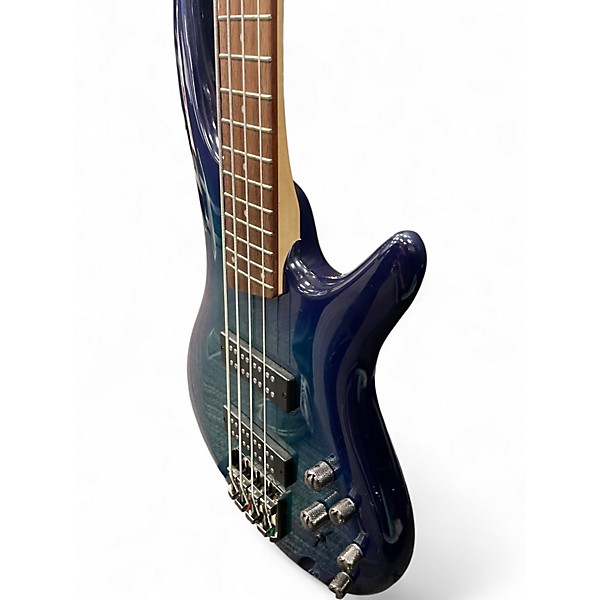 Used Ibanez SR370 Lake Placid Blue Electric Bass Guitar