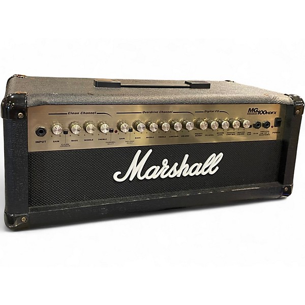 Used Marshall MG100HDFX 100W Solid State Guitar Amp Head