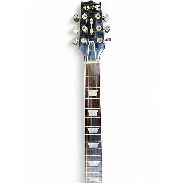 Used 2024 Heritage H150 CUSTOM CORE ARTISAN AGED Ebony Solid Body Electric Guitar