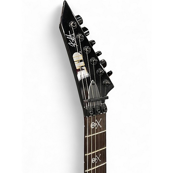 Used ESP LTD KH602 Kirk Hammett Signature Black Solid Body Electric Guitar