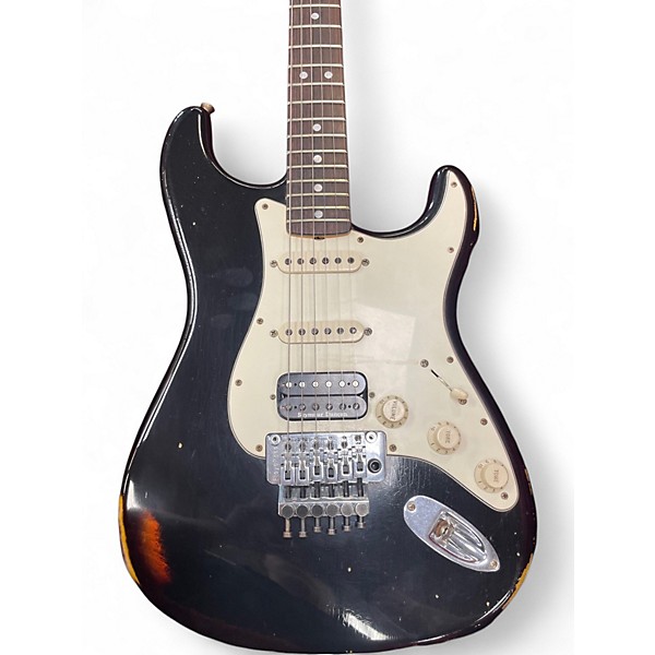 Used Fender 1969' FLOYD ROSE CUSTOM SHOP TWO COLOR RELIC Solid Body Electric Guitar