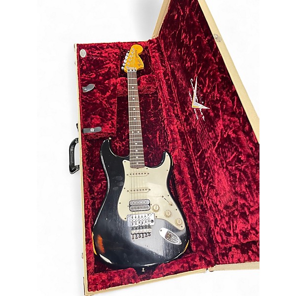 Used Fender 1969' FLOYD ROSE CUSTOM SHOP TWO COLOR RELIC Solid Body Electric Guitar