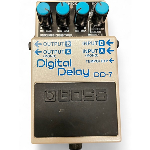 Used BOSS DD7 Digital Delay Effect Pedal