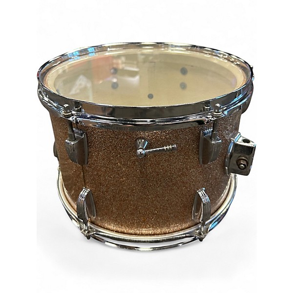 Vintage 1960s Ludwig 4 Piece Superclassic Champagne Sparkle Drum Kit