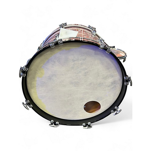 Used 2020s Ludwig 3 Piece Legacy Mahogany Downbeat Vintage Pink Oyster Drum Kit