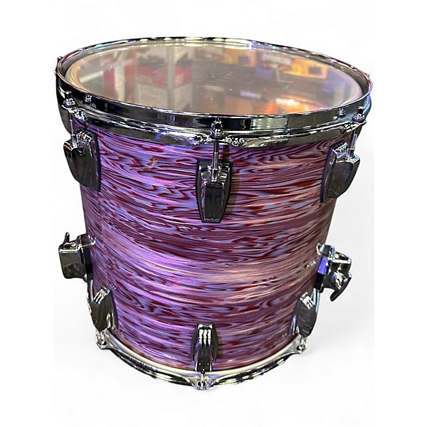 Used 2020s Ludwig 3 Piece Legacy Mahogany Downbeat Vintage Pink Oyster Drum Kit