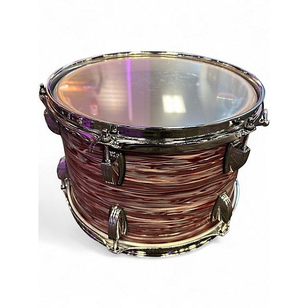 Used 2020s Ludwig 3 Piece Legacy Mahogany Downbeat Vintage Pink Oyster Drum Kit