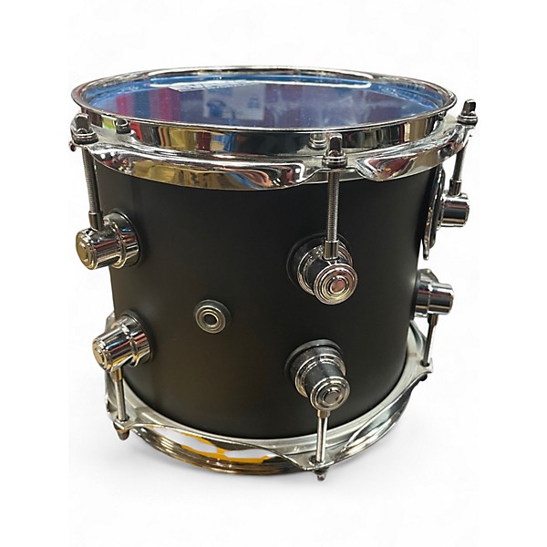 Used DW 8in DESIGN SERIES TOM Satin Black Drum