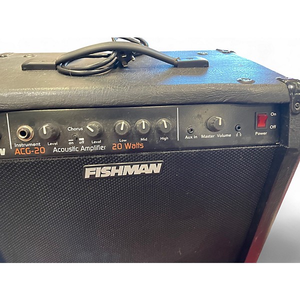 Used Fishman ACG20 Acoustic Guitar Combo Amp