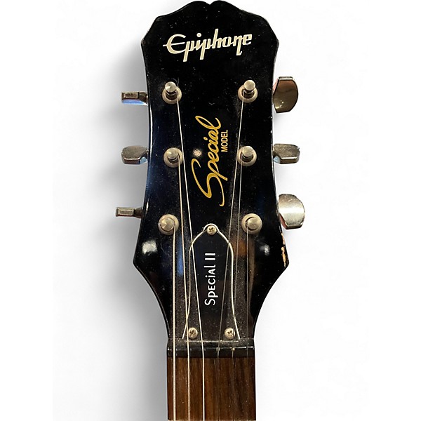 Used Epiphone Special II Black Solid Body Electric Guitar