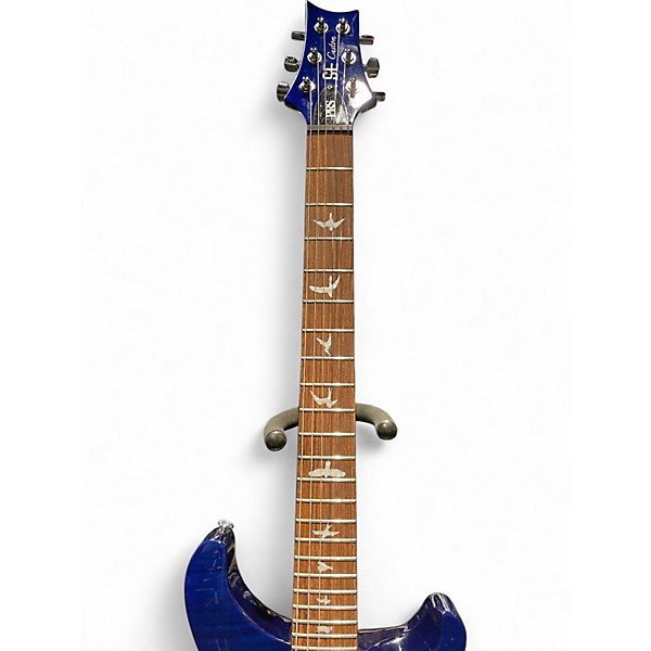 Used PRS SE Custom 24 Trans Blue Solid Body Electric Guitar