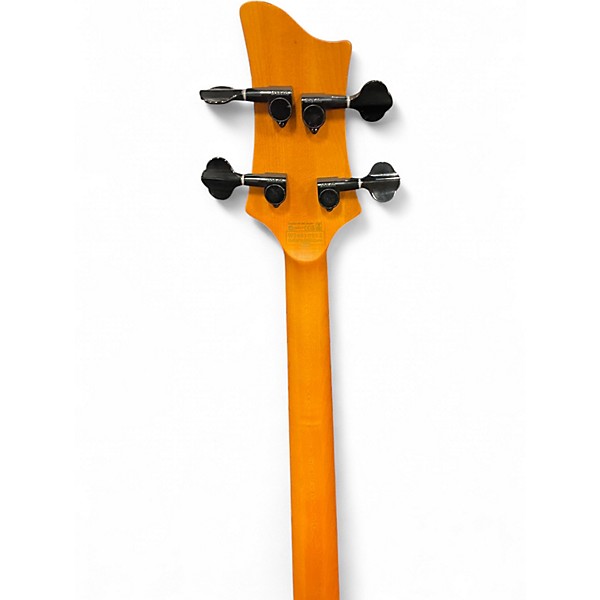 Used Schecter Guitar Research Riot 4 Session Left handed Aged Natural Satin Electric Bass Guitar