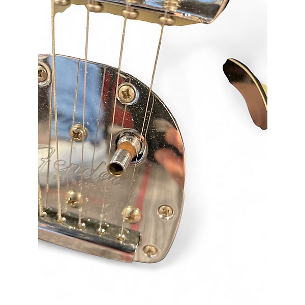 Used 2010 Fender Player Jazzmaster Black Solid Body Electric Guitar