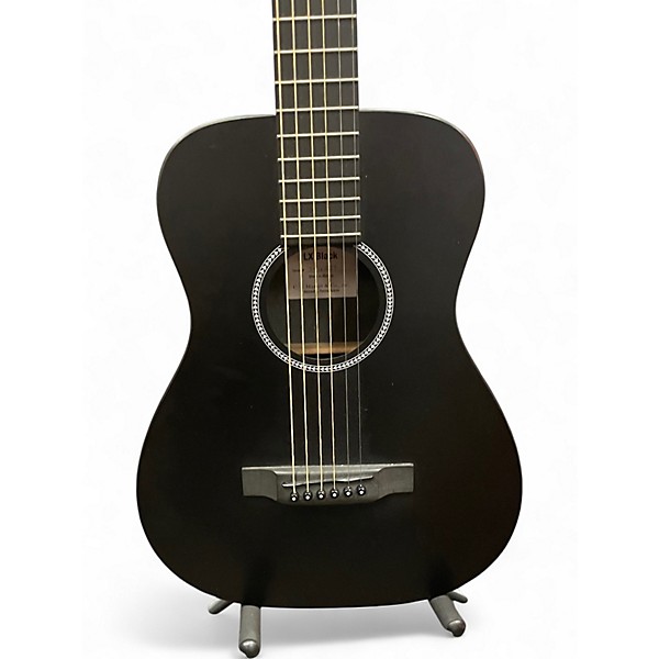 Used Martin LX BLACK Black Acoustic Guitar Black | Guitar Center
