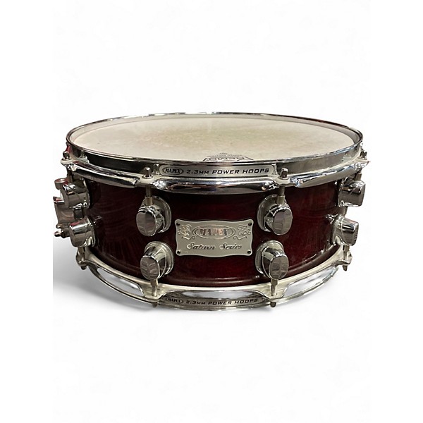 Used Mapex 4 Piece SATURN III DRUM KIT W/ BAGS AND HARDWARE WINE RED Drum Kit