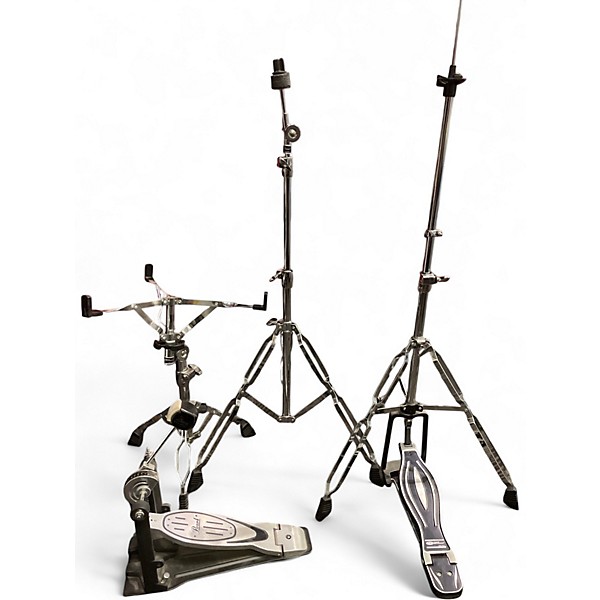 Used Mapex 4 Piece SATURN III DRUM KIT W/ BAGS AND HARDWARE WINE RED Drum Kit