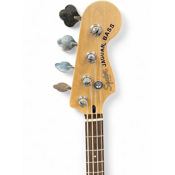 Used Squier Vintage Modified Jaguar Bass Gunmetal Gray Electric Bass Guitar