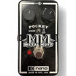 Used Electro-Harmonix Nano Pocket Metal Muff Distortion Effect Pedal