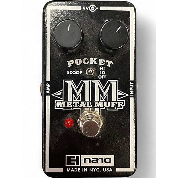 Used Electro-Harmonix Nano Pocket Metal Muff Distortion Effect Pedal