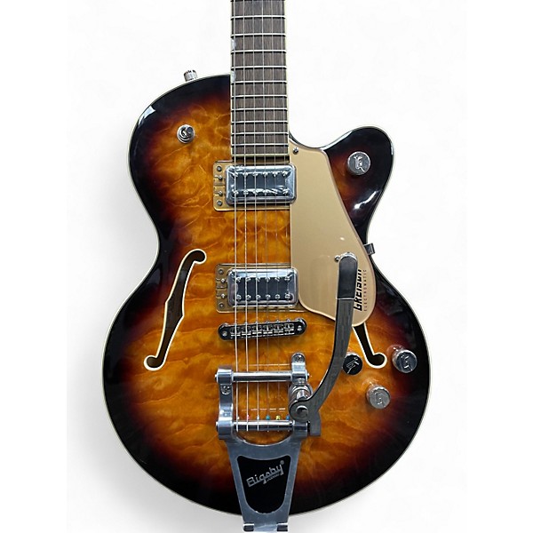 Used Gretsch Guitars G5655T Vintage Sunburst Hollow Body Electric Guitar