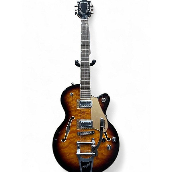 Used Gretsch Guitars G5655T Vintage Sunburst Hollow Body Electric Guitar