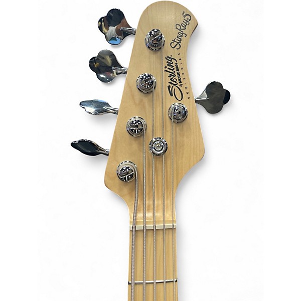 Used Sterling by Music Man Ray5 5 String Black Electric Bass Guitar