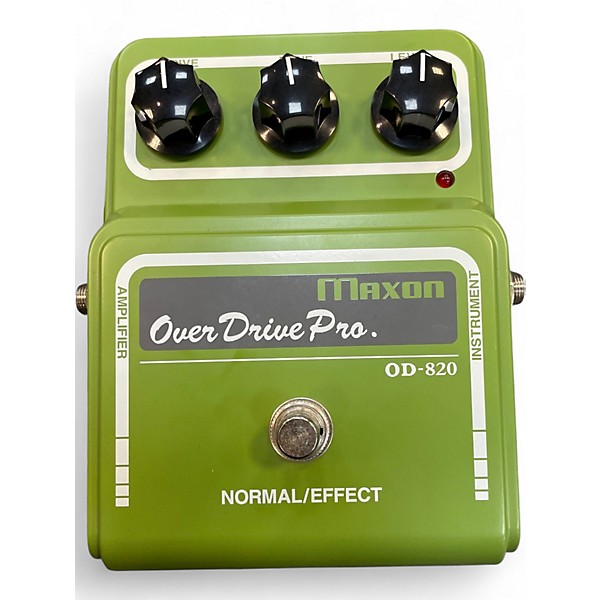 Used Maxon OD820 OVER DRIVE PRO Effect Pedal