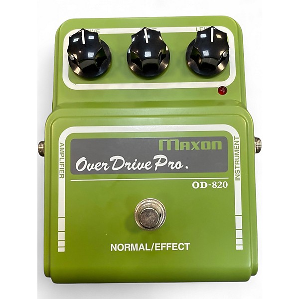 Used Maxon OD820 OVER DRIVE PRO Effect Pedal