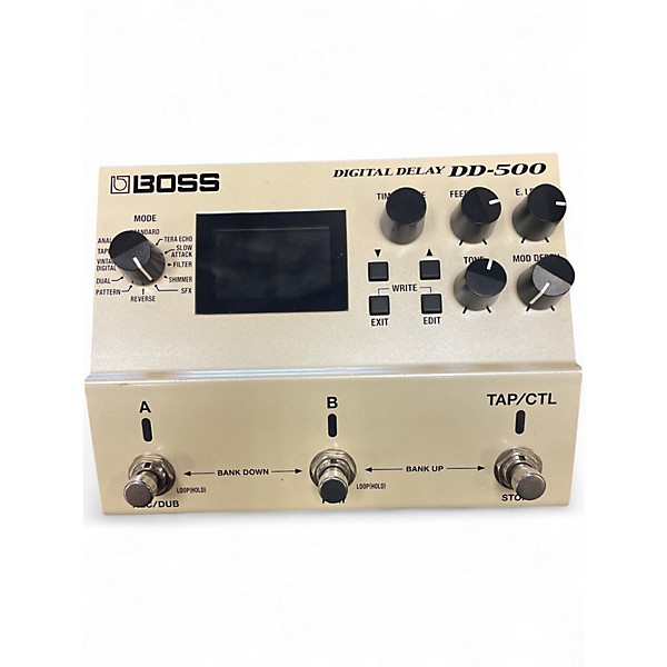 Used BOSS DD500 Digital Delay Effect Pedal