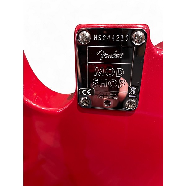 Used 2024 Fender MOD SHOP TELECASTER DELUXE MYSTIC DAKOTA RED Solid Body Electric Guitar