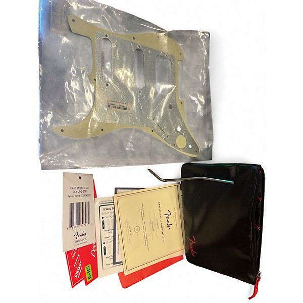 Used Fender Limited Edition American Ultra Stratocaster HSS Sonic Blue Solid Body Electric Guitar