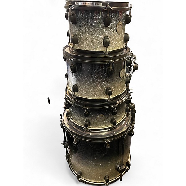 Used Mapex 5 Piece Meridian Metallic Sparkle Drum Kit