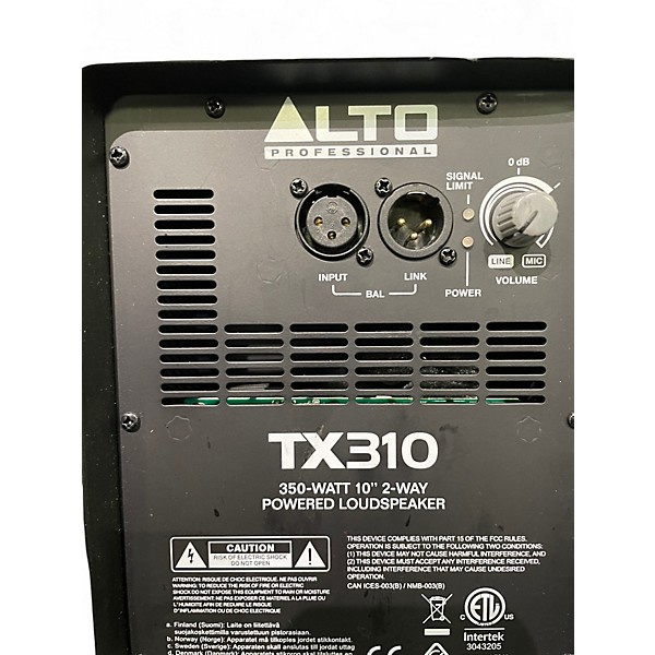 Used Alto TX310 Powered Speaker
