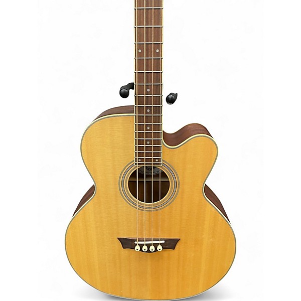 Used Dean EABC Natural Acoustic Bass Guitar