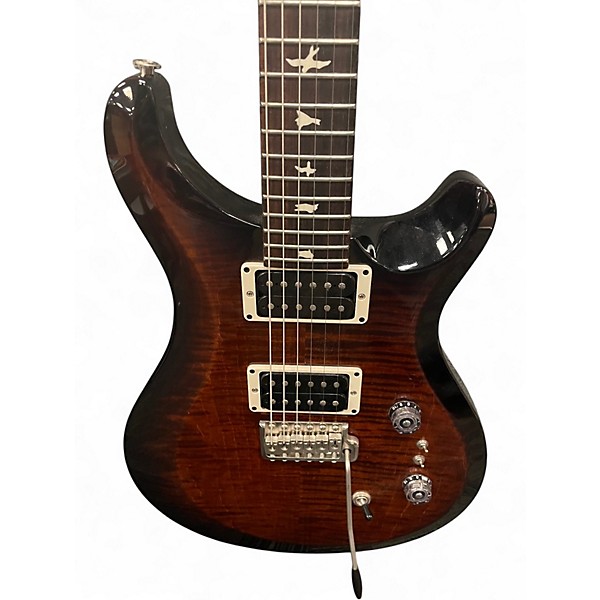 Used PRS 35th Anniversary S2 24-08 Black Amber Solid Body Electric Guitar