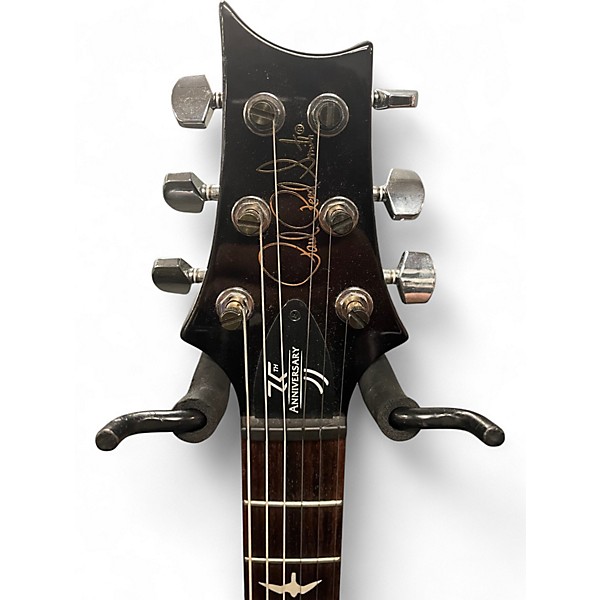 Used PRS 35th Anniversary S2 24-08 Black Amber Solid Body Electric Guitar