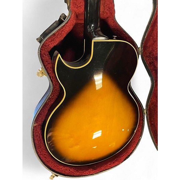 Used Aslin Dane JAZZ KING 2 Color Sunburst Hollow Body Electric Guitar