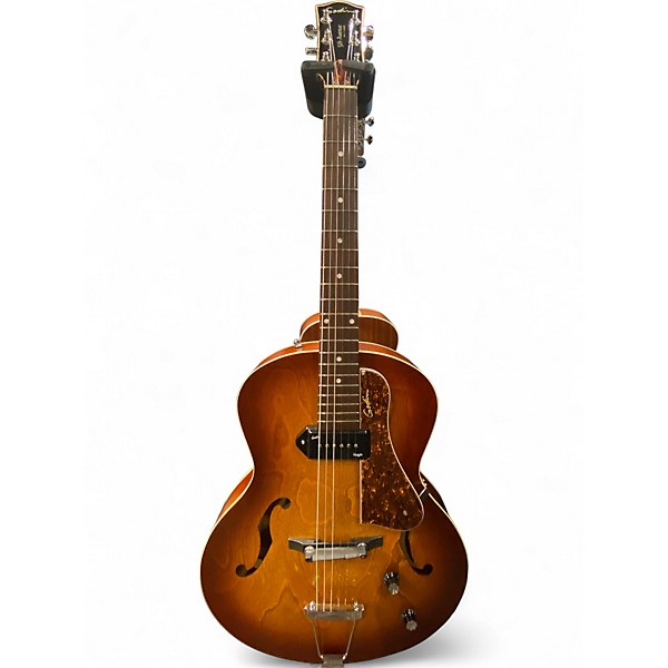 Used Godin 5th Avenue Kingpin P90 NATURAL Hollow Body Electric Guitar