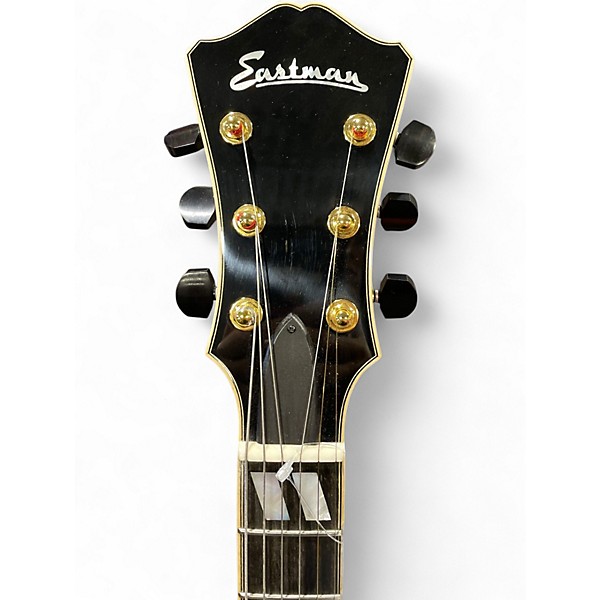 Used Eastman AR580-CE Orange Hollow Body Electric Guitar