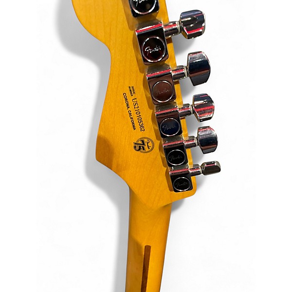 Used 2021 Fender American Professional II Stratocaster 3 Tone Sunburst Solid Body Electric Guitar